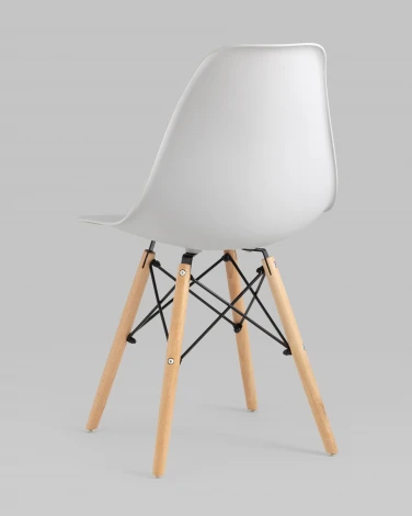 Стул Stool Group Eames Style DSW светло-серый x4 (разборный каркас) арт.УТ000037608