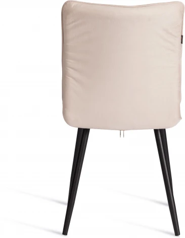 Стул обеденный Bari Tetchair (Флок/Бежевый,Черный) арт.24800