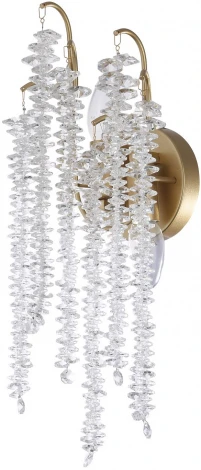 Настенный светильник Favourite Liana 4134-2W (220V, хрусталь)