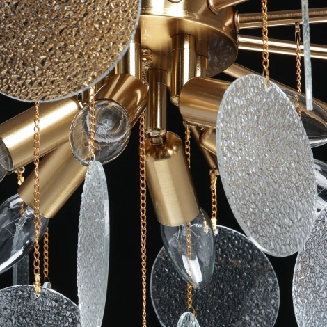 Потолочная люстра на штанге De City Бриз 111017206 с подвесками