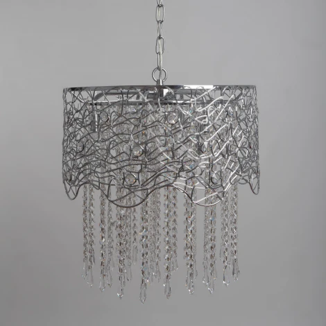 Подвесная люстра Abrasax X9118A/6CH (220V, на цепи, круглые)