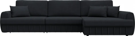 Диван угловой Лига-057 НПБ Лонг угол правый Лига Диванов (Замша) арт.129311