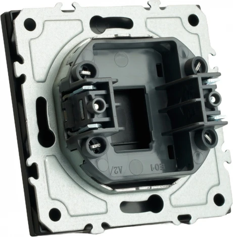 Заглушка (черный) Stekker Эмили 49857