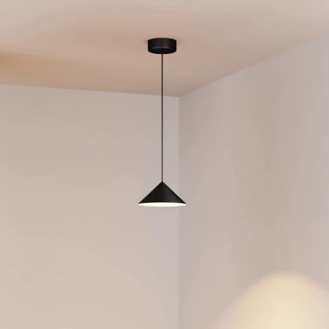 Подвесной светильник светодиодный SP-MAKOTO-R240-10W Warm2700 (BK, 36 deg, 230V, TRIAC) (Arlight, IP20 Металл) 057209