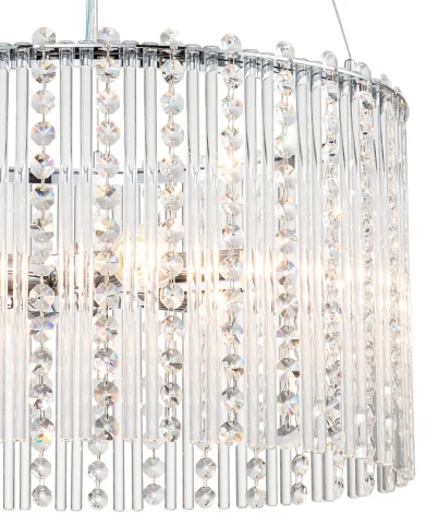 Подвесная люстра Escada ASTLEY 2104/6S (220V, хрусталь, на тросе)