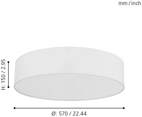 Потолочный светильник Eglo Romao-c 98664