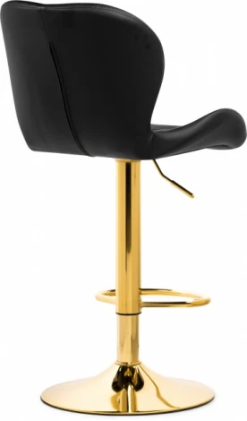 Барный стул Woodville Trio black / gold