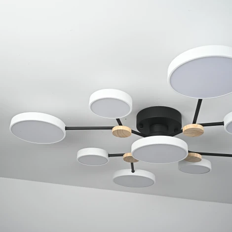 Потолочная люстра с пультом на штанге LED Lu Carte LC-11-1715