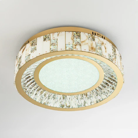 Потолочный светильник светодиодный с пультом с регулировкой цветовой температуры Modelux ML.2400.500 GD