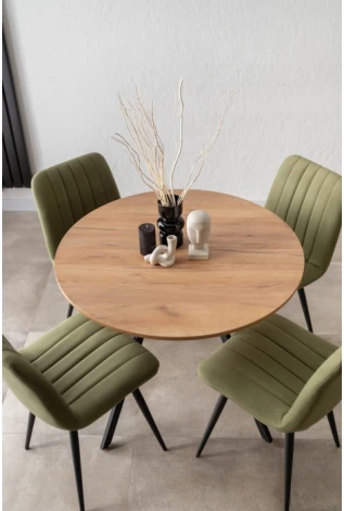 Кухонный стол Notta (Металл,ЛДСП/Черный) арт.615159