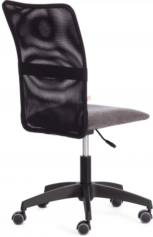 Компьютерное кресло игровое Tetchair START (Флок,Ткань/Серый,Черный) 20539