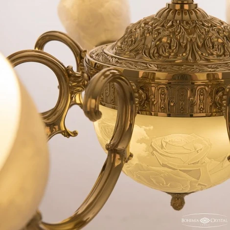 Подвесная люстра Bohemia 7221 72213P/8/210 G P1 U Rose