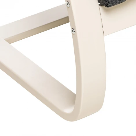 Кресло Leset Монэ (Фанера,Березовый шпон,Металл,Рогожка/Слоновая кость) арт.2500000071126