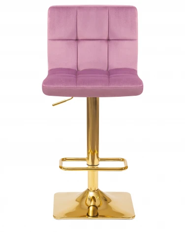 Стул барный GOLDIE (пудрово-сиреневый велюр (MJ9-52))