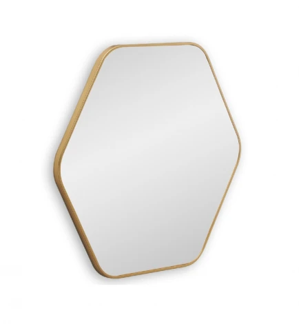Hexagon S Gold Зеркало в тонкой раме Smal Art-Zerkalo SM154GL 13775
