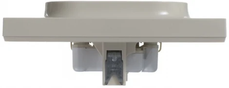 Розетка встраиваемая двойная с заземлением (бежевый) Systeme Electric AtlasDesign ATN000224