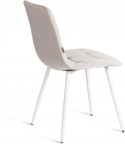 Стул CHILLY (mod. JSC-220) Tetchair (Велюр,Металл /Серый) арт.24343