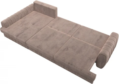 Диван угловой Лига-057 НПБ Лонг угол левый Лига Диванов (Велюр) арт.129304L