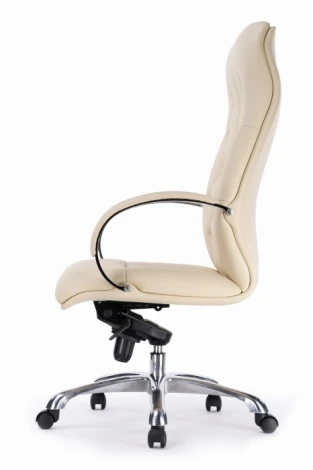 Компьютерное кресло Woodville Osiris beige / satin chrome 15426