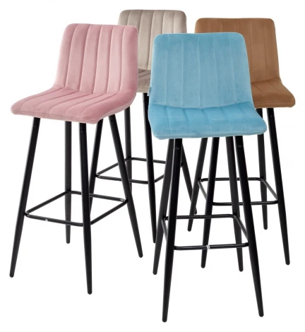 Барный стул M-City DERRY G108-27 террариумный мох, велюр