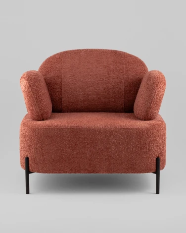 Кресло Stool Group Кэнди ткань букле коралловый арт.УТ000040025