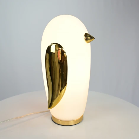 Настольная лампа Birdi Penguin White By ImperiumLoft Birdi01 (для детской, 220V, птички)