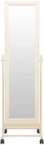 Зеркало напольное В 27Н слоновая кость 137 см х 42,5 см от фабрики Mebelik
