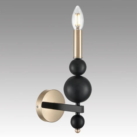 Бра Lumion Nana 8106/1W черный/золото, металл E14 1*40W 220V