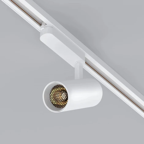 Трековый однофазный светильник LED LGD-GERA-2TR-R60-15W Warm3000 (WH, 24 deg, 230V) (Arlight, IP20 Металл) 055066