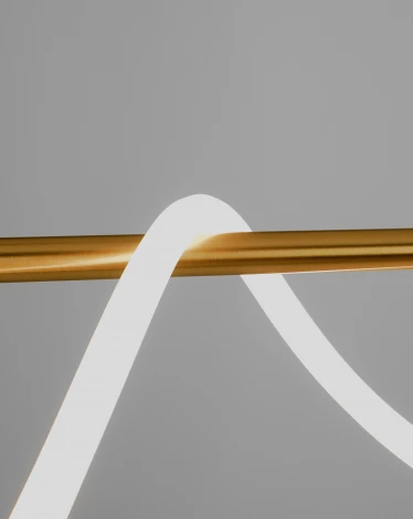 Подвесной светильник светодиодный с гибким неоном на штанге Moderli True V10688-PL (220V)