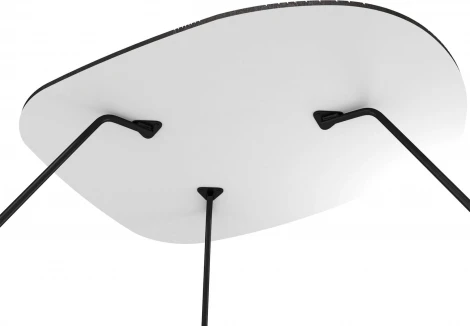 Столик журнальный Sheffilton SHT-CT52-2 сонора/черный муар