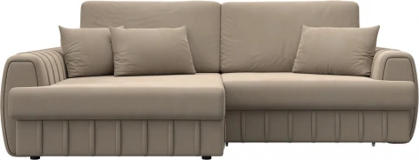 Диван угловой Лига-057 НПБ угол левый Лига Диванов (Велюр) арт.129268L