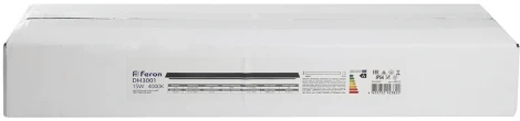 Светильник уличный светодиодный Feron Корфу 48022 DH3001, 15W, 525Lm, 3000K, черный (220V, IP54)