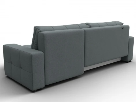 Диван угловой Лига-122 угол универсальный (ДСП,Брус,Рогожка/Серый) Лига Диванов 137599