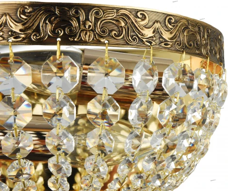Настенный светильник Maytoni Tiara DIA500-WL-02-G