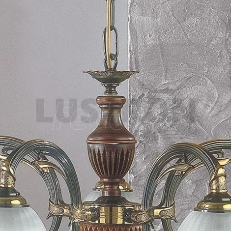 Подвесная люстра Reccagni Angelo 3510 L 3510/5 (220V, на цепи)