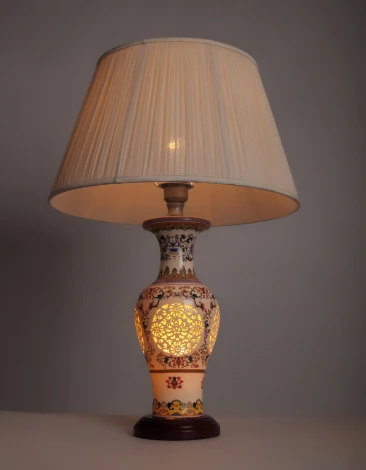 Интерьерная настольная лампа Abrasax Lidia CT1365B20-OL