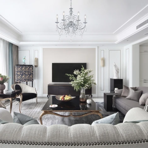 Подвесная люстра Arte Milano AM345620 345620/5 CR (220V, подвески, на цепи, подсвечник, свеча)