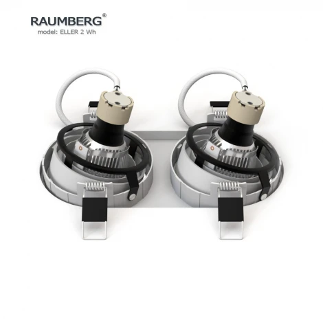 Встраиваемый светильник Raumberg Eller2Wh White (DE-2002)