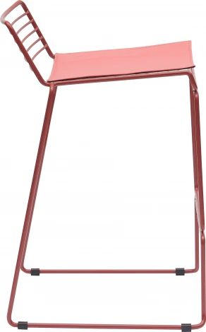 Стул полубарный Danny бордовый с подушкой Stool Group (арт.УТ000038990)