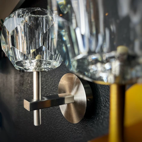 Бра Rh Boule De Cristal Single Sconce Никель ImperiumLoft 196952-22 (196952-22) (220V)