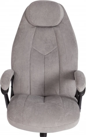 Компьютерное кресло игровое Tetchair BOSS (Флок/Серый)