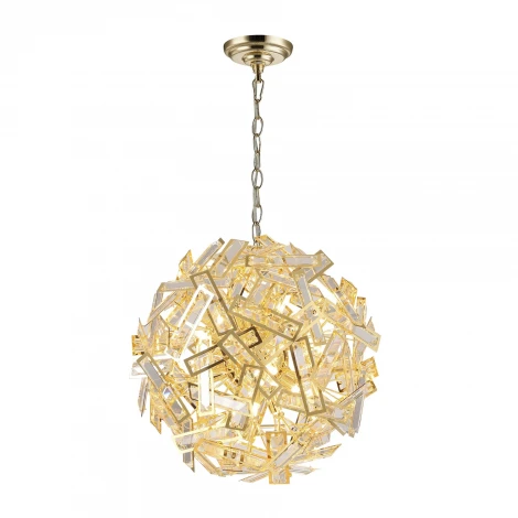 Подвесной светильник хрустальный Modelux MODESTYLE MS.2298.500 GD