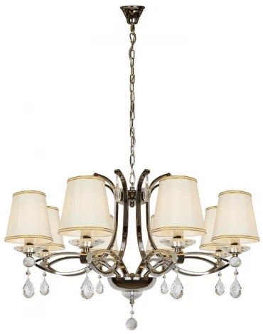 Подвесная люстра iLamp Cento P7505-8 nic (220V, на цепи)