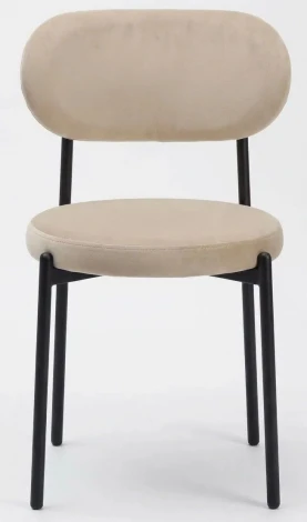 Стул ПАКО H-06 Бежевый, велюр / черный каркас М-City M-City 64828
