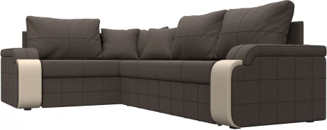 Диван угловой Николь левый угол Лига Диванов (Рогожка) арт.126001L