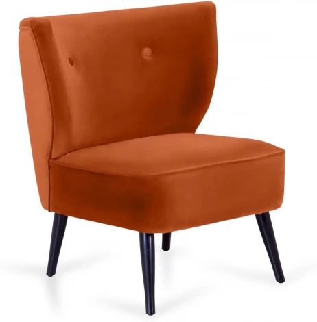 Кресло Modica ОГОГО (арт.617950), (Велюр/Оранжевый)