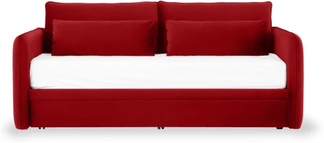 Кушетка Vicari ОГОГО (арт.815013), (Ткань/Красный)