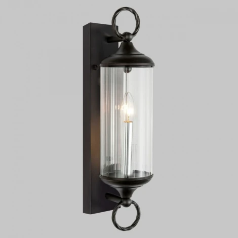 Уличный настенный светильник Imex Orta IL.0016.0004-BK (220V, IP44)