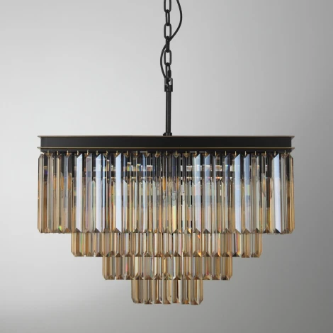 Подвесная люстра Citilux Мартин CL332242 (220V, хрусталь, на цепи)